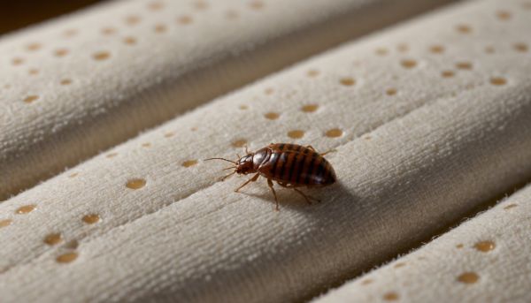 Nid de punaise de lit : astuces pour les détecter facilement